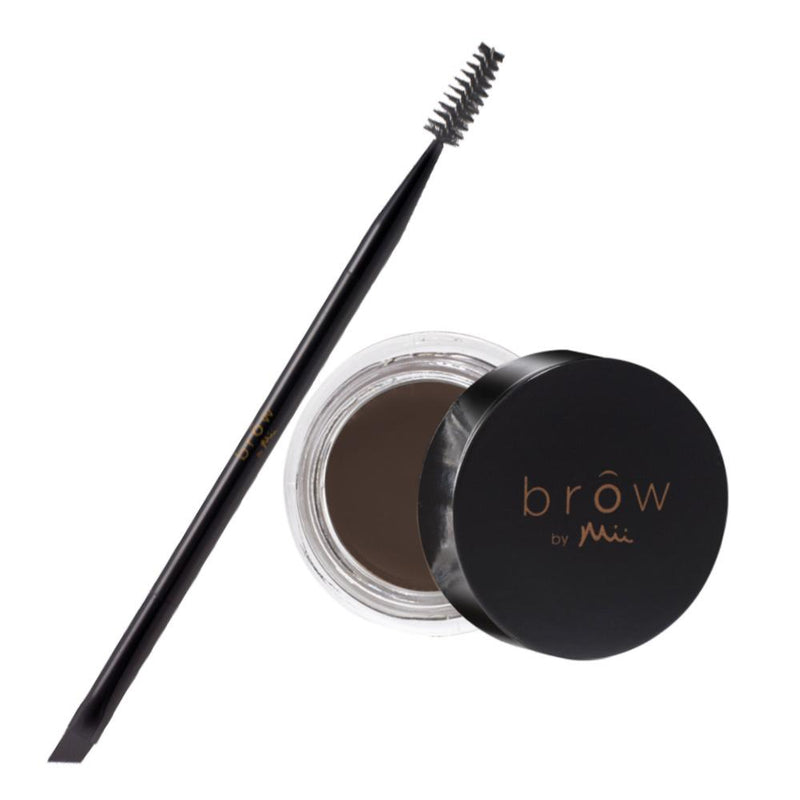 Designer Brow Duo | Mii Cosmetics Eyebrow Pomade and Brush Gift Set ...